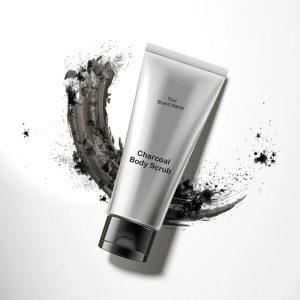 Charcoal body scrub